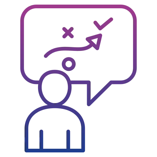 Pédagogie, accessibilité, décisions éclairées Icône de pédagogie, accessibilité, décisions éclairées